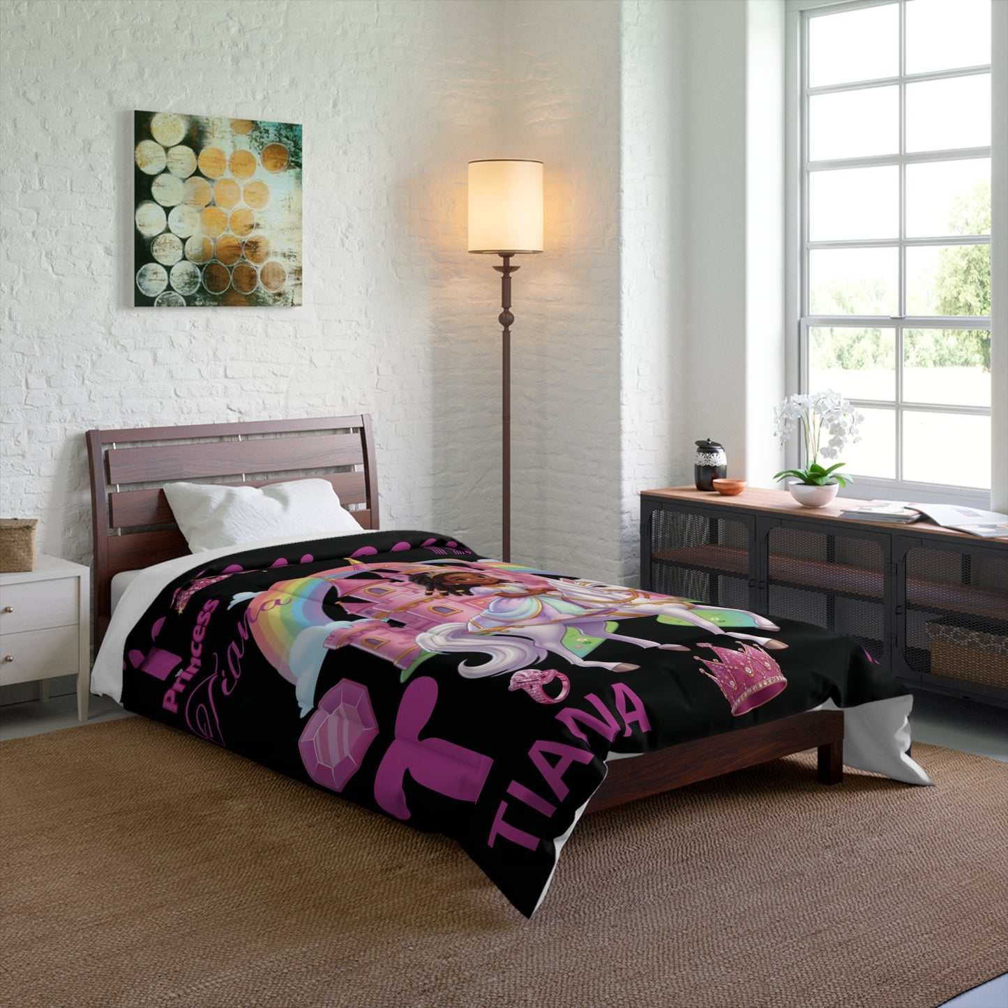 Personalized Comfy Princess Comforter — Custom Kids Bedding