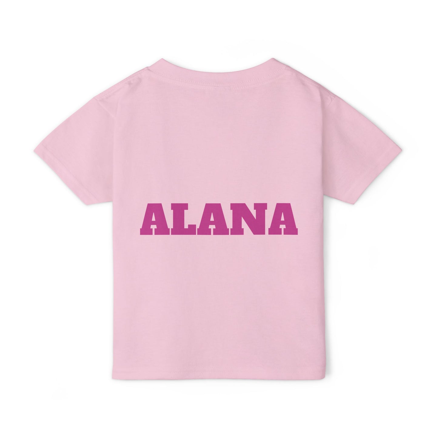 Super Girl Toddler T-Shirt — Personalized 'ALANA' Kids Tee