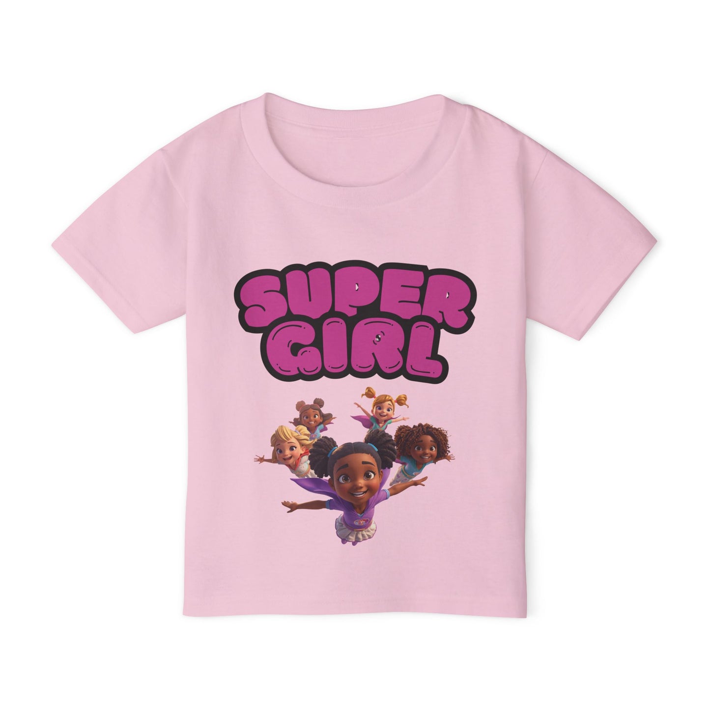 Super Girl Toddler T-Shirt — Personalized 'ALANA' Kids Tee