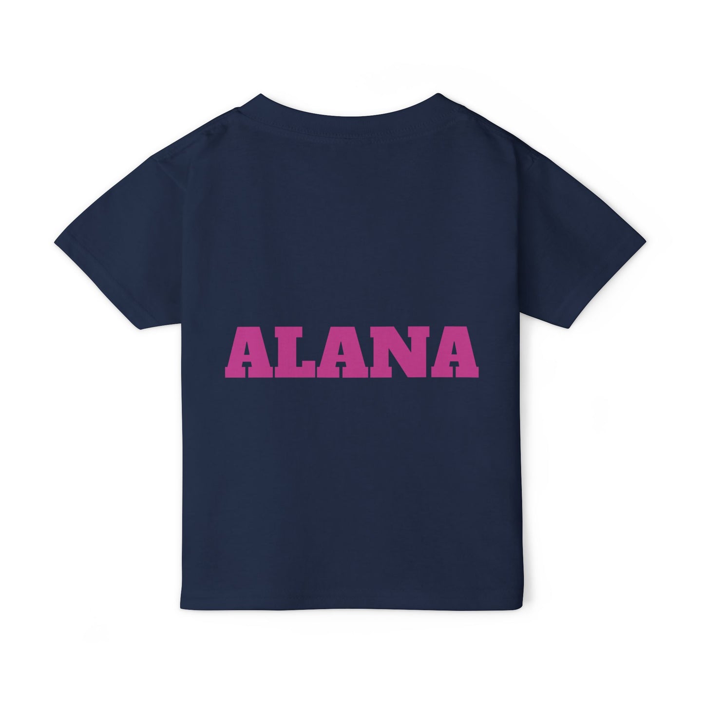 Super Girl Toddler T-Shirt — Personalized 'ALANA' Kids Tee