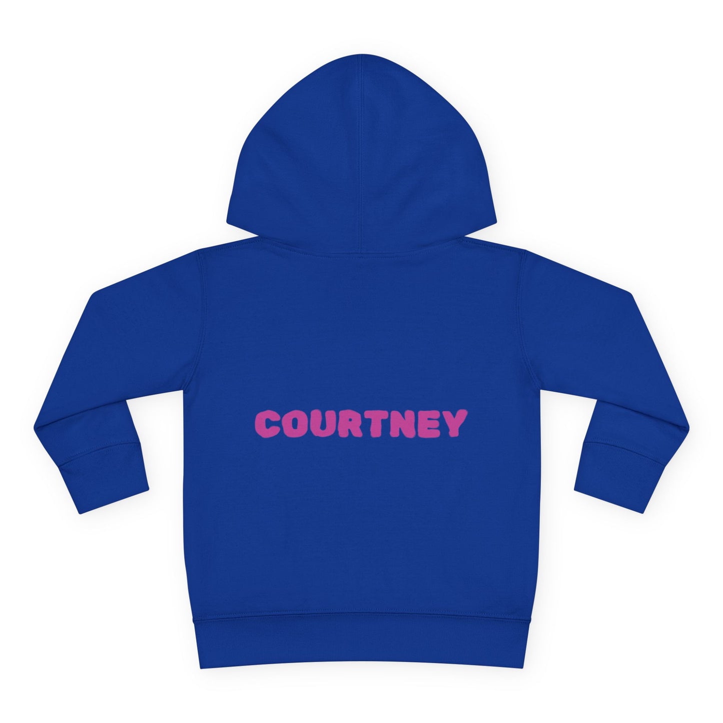 Personalized Toddler Hoodie - "Always Believe in Yourself" Cute Ice Cream Design