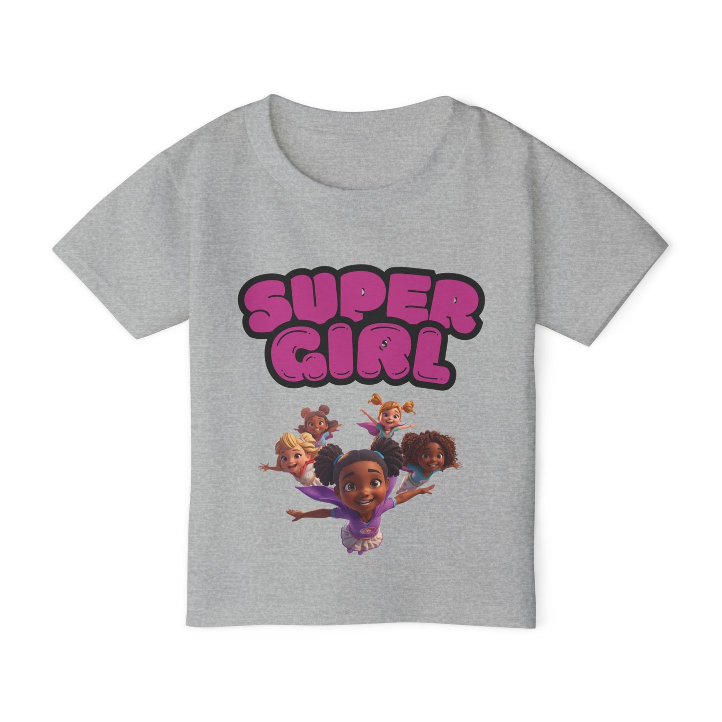 Super Girl Toddler T-Shirt — Personalized 'ALANA' Kids Tee