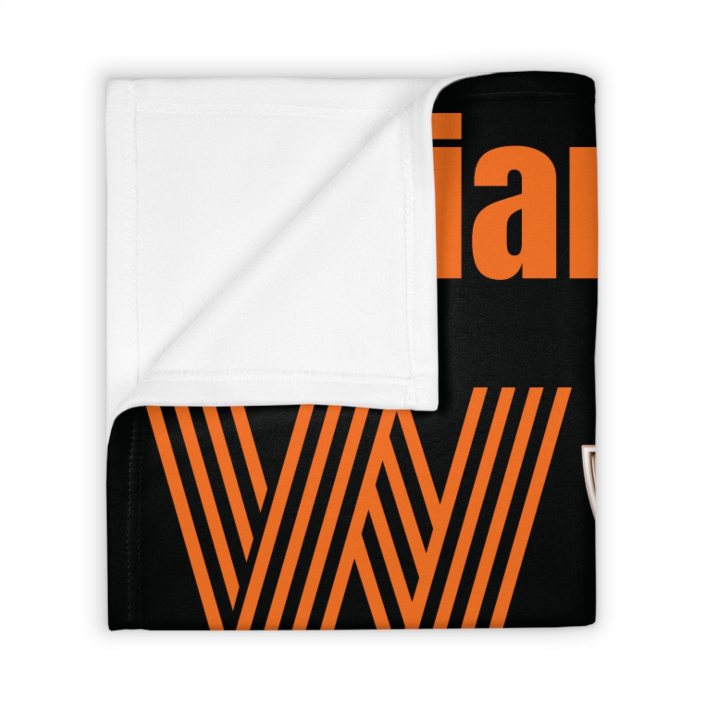 Personalized Basketball Name Throw Blanket