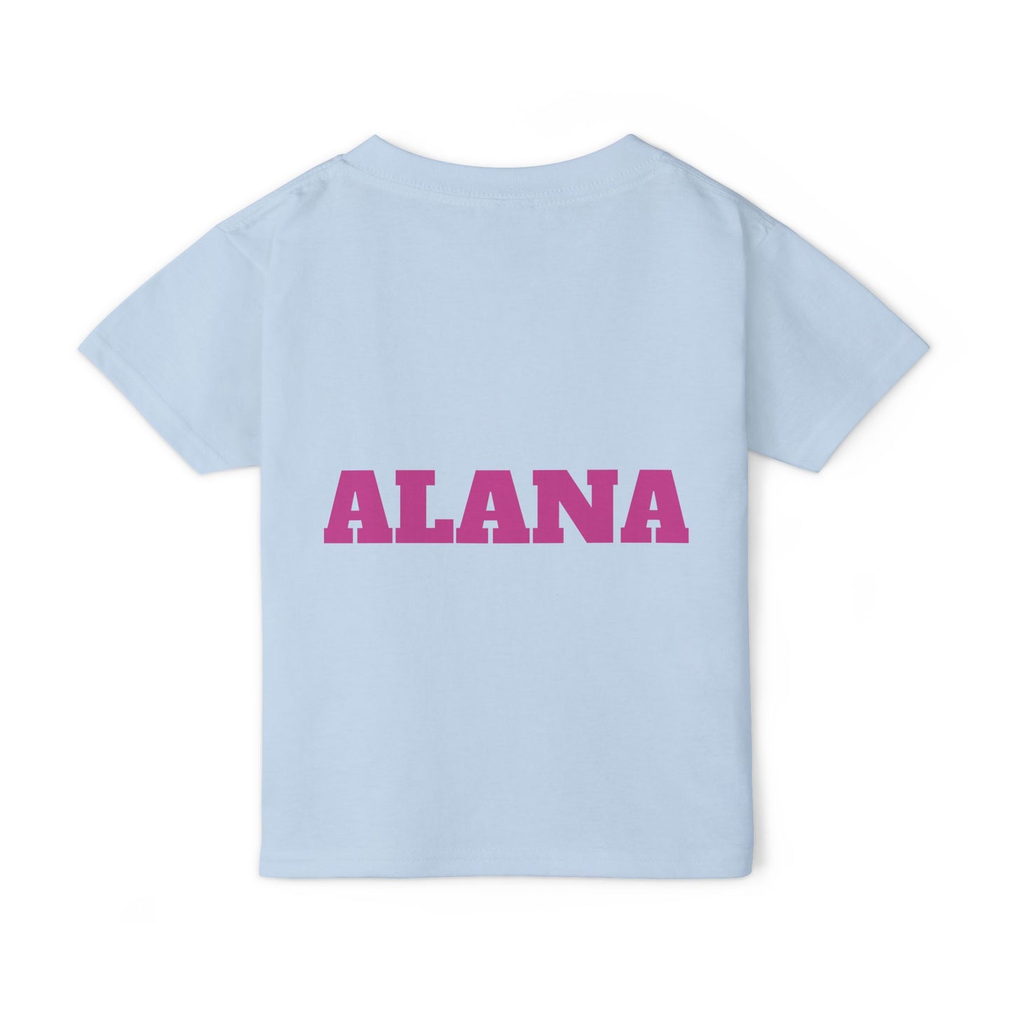 Super Girl Toddler T-Shirt — Personalized 'ALANA' Kids Tee