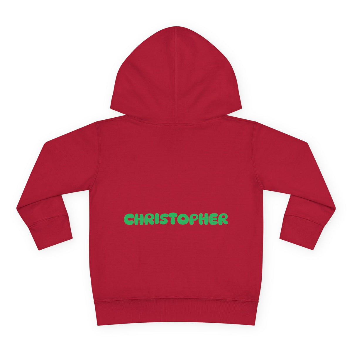 Boys Toddler Hoodie — Personalized Dino Name Collage (Custom Kids Pullover)