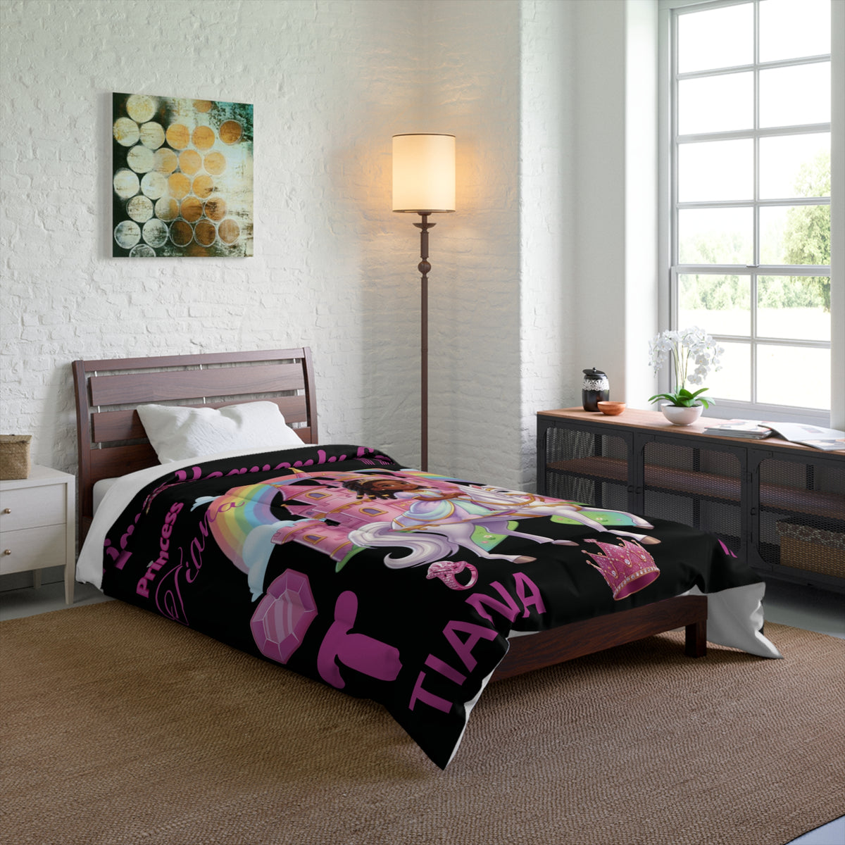 Personalized Comfy Princess Comforter — Custom Kids Bedding