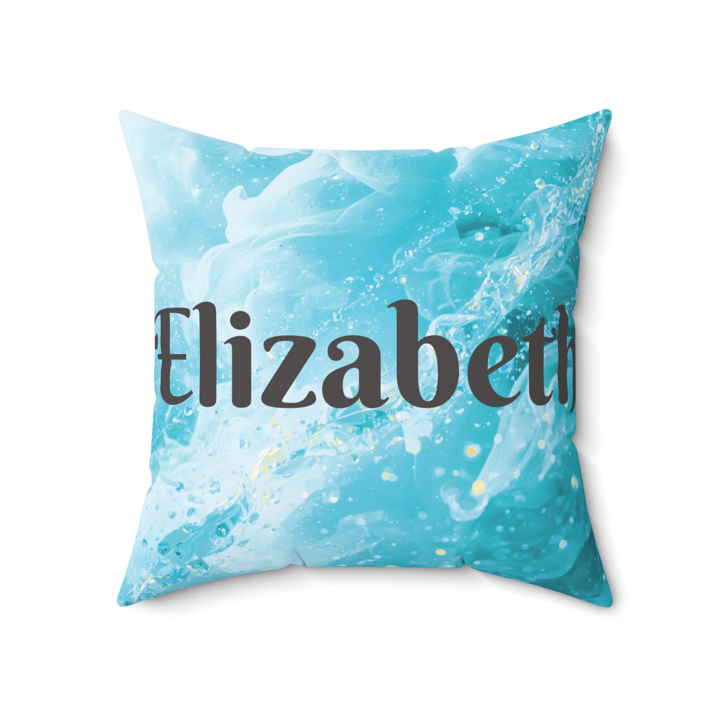 Personalized Spun Square Pillow