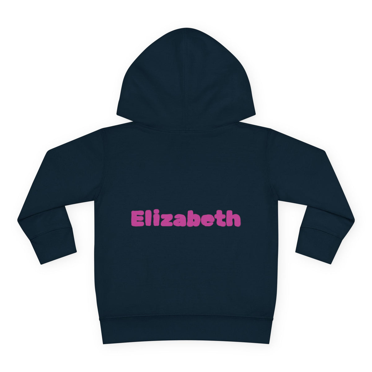 Personalized Toddler Hoodie - "Always Believe in Yourself" Cute Ice Cream Design