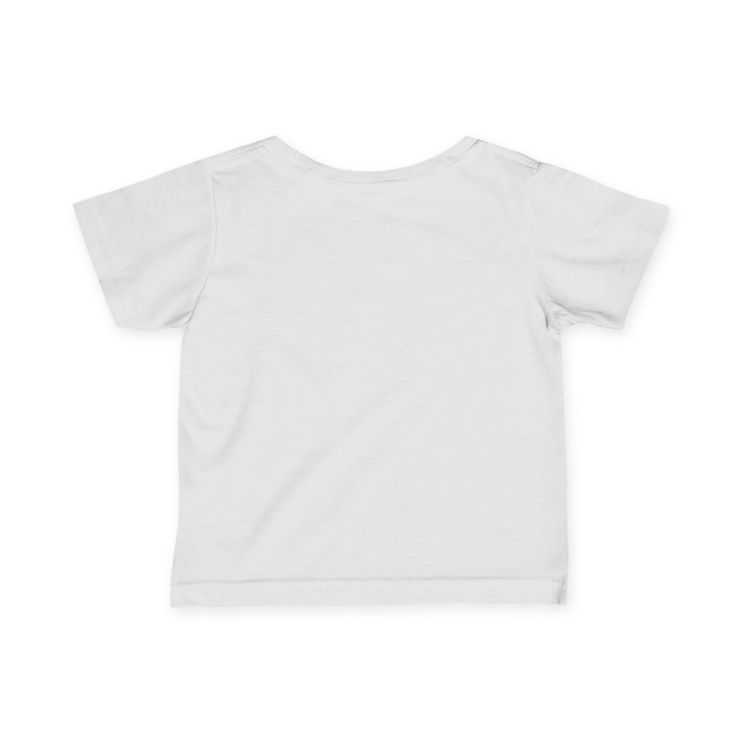 Loved Purple Rose Infant Tee — Gold-Trim Floral Baby Shirt
