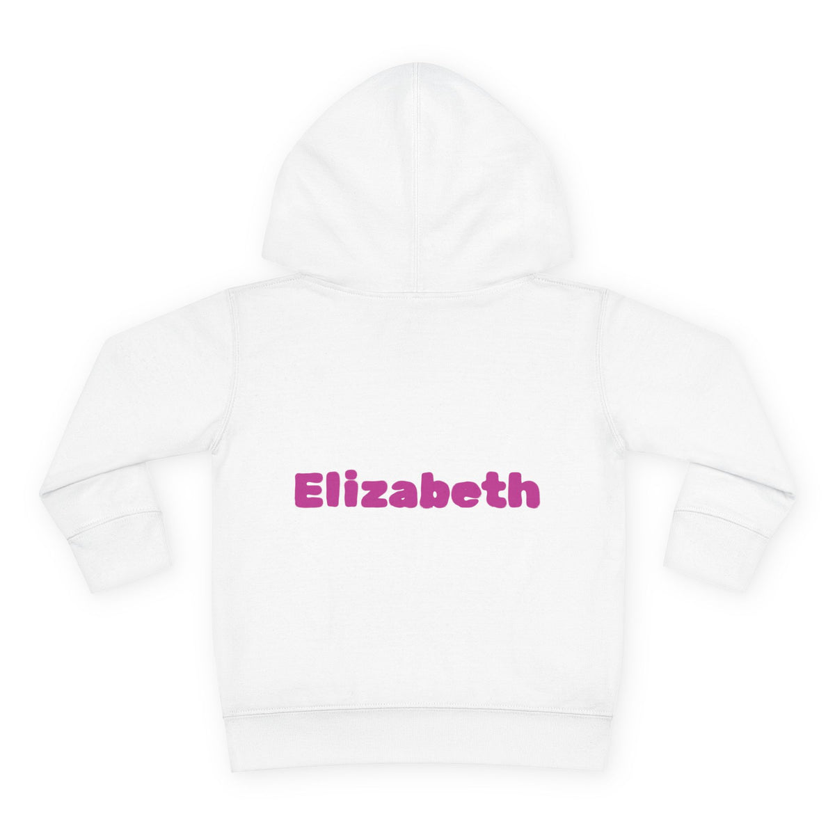 Personalized Toddler Hoodie - "Always Believe in Yourself" Cute Ice Cream Design