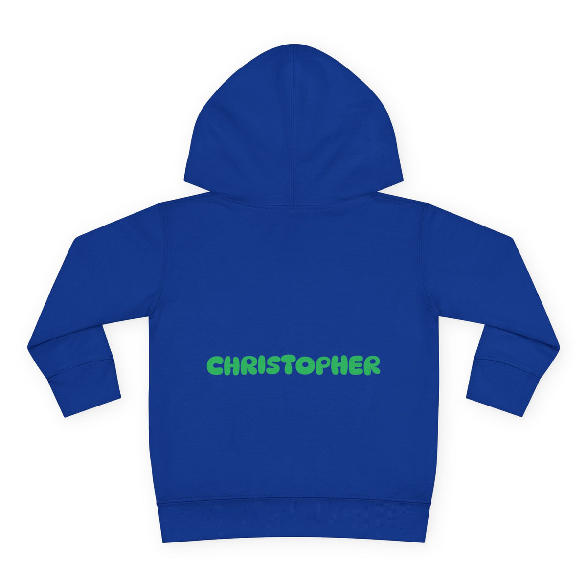 Boys Toddler Hoodie — Personalized Dino Name Collage (Custom Kids Pullover)