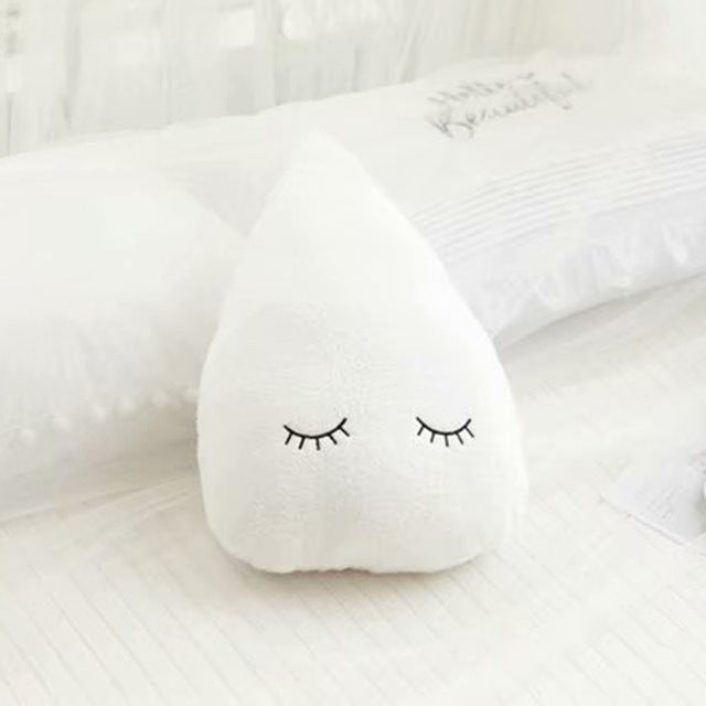 Plush Moon Star Cloud Raindrop Baby Pillow Decor