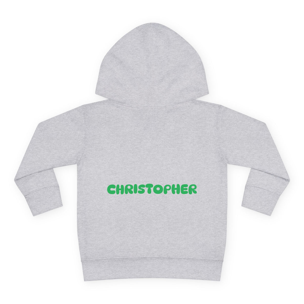Boys Toddler Hoodie — Personalized Dino Name Collage (Custom Kids Pullover)