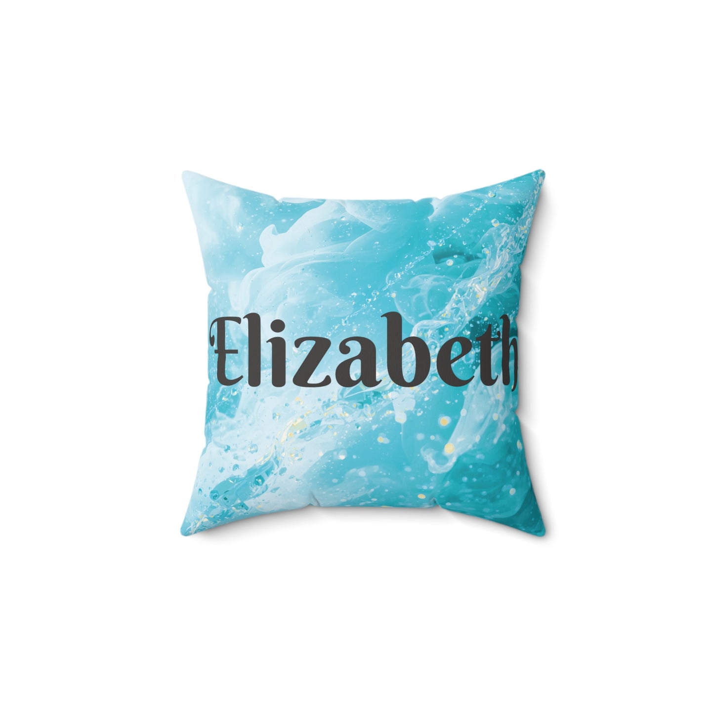 Personalized Spun Square Pillow