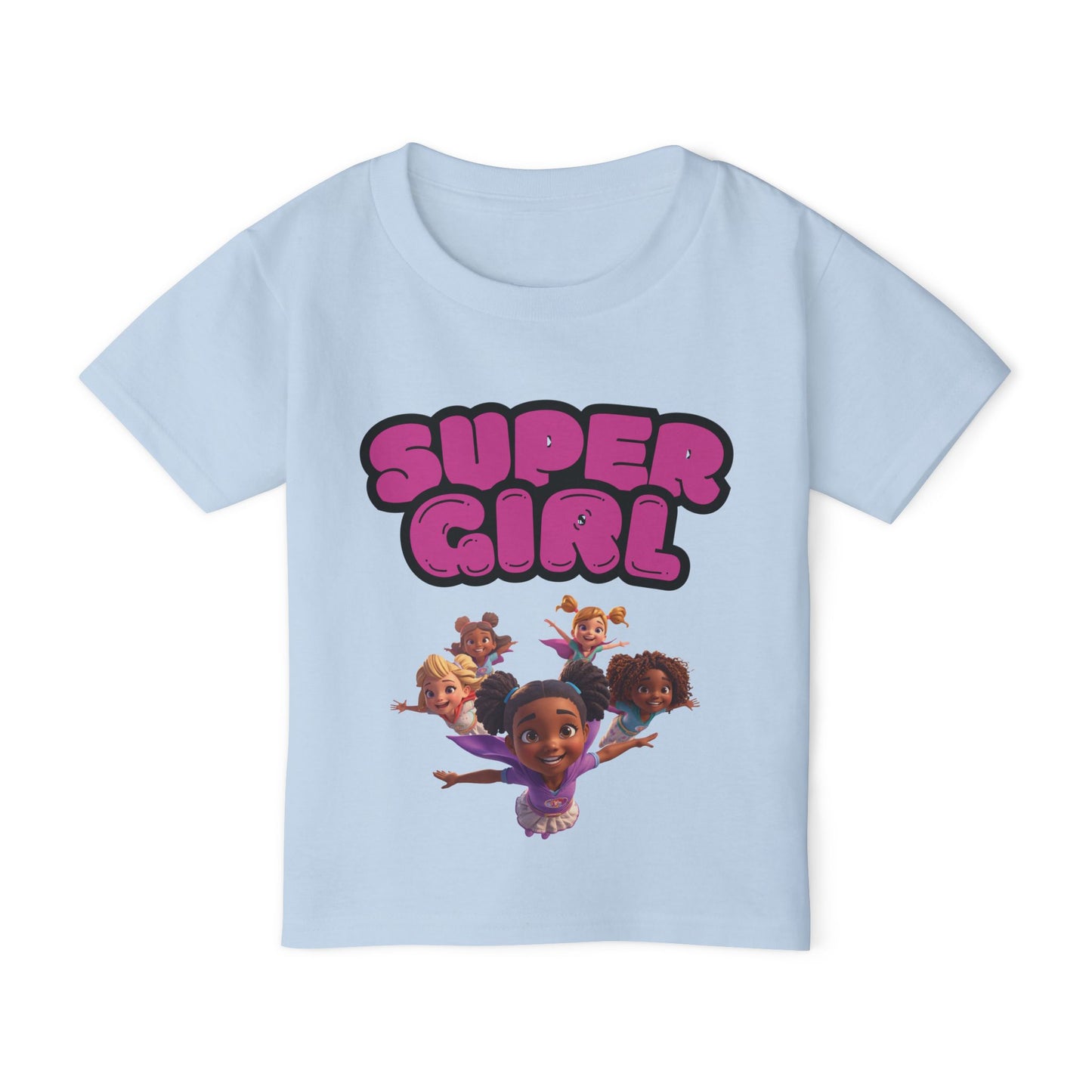 Super Girl Toddler T-Shirt — Personalized 'ALANA' Kids Tee