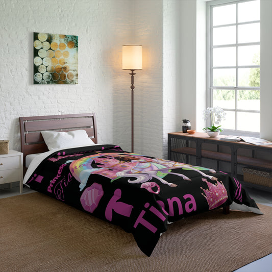 Personalized Comfy Princess Comforter — Custom Kids Bedding