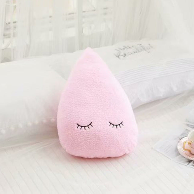 Plush Moon Star Cloud Raindrop Baby Pillow Decor