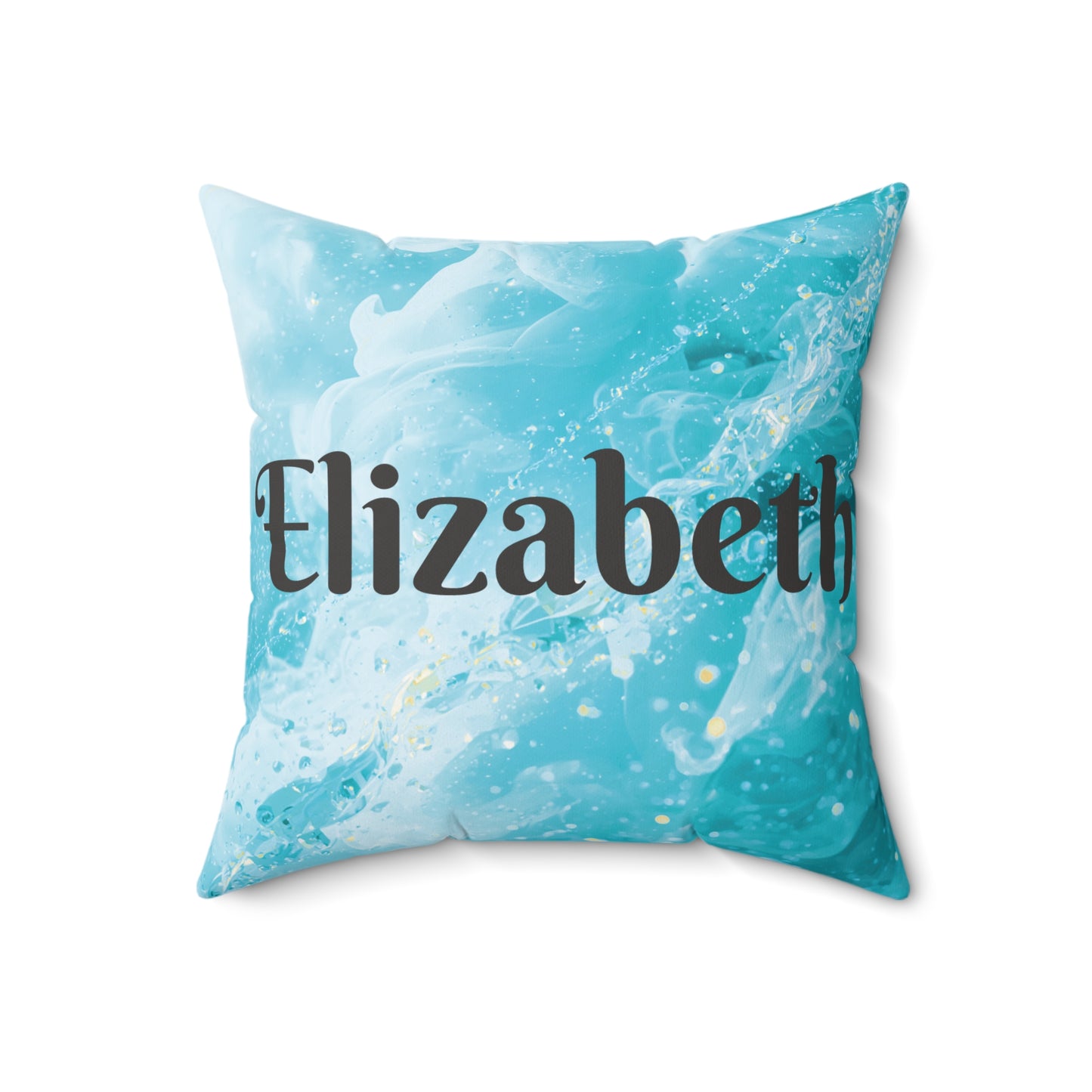 Personalized Spun Square Pillow