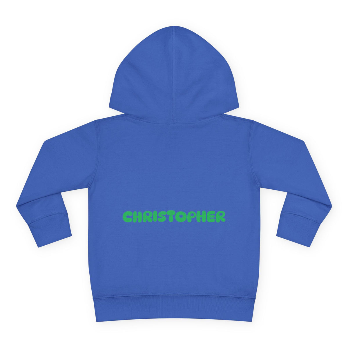 Boys Toddler Hoodie — Personalized Dino Name Collage (Custom Kids Pullover)