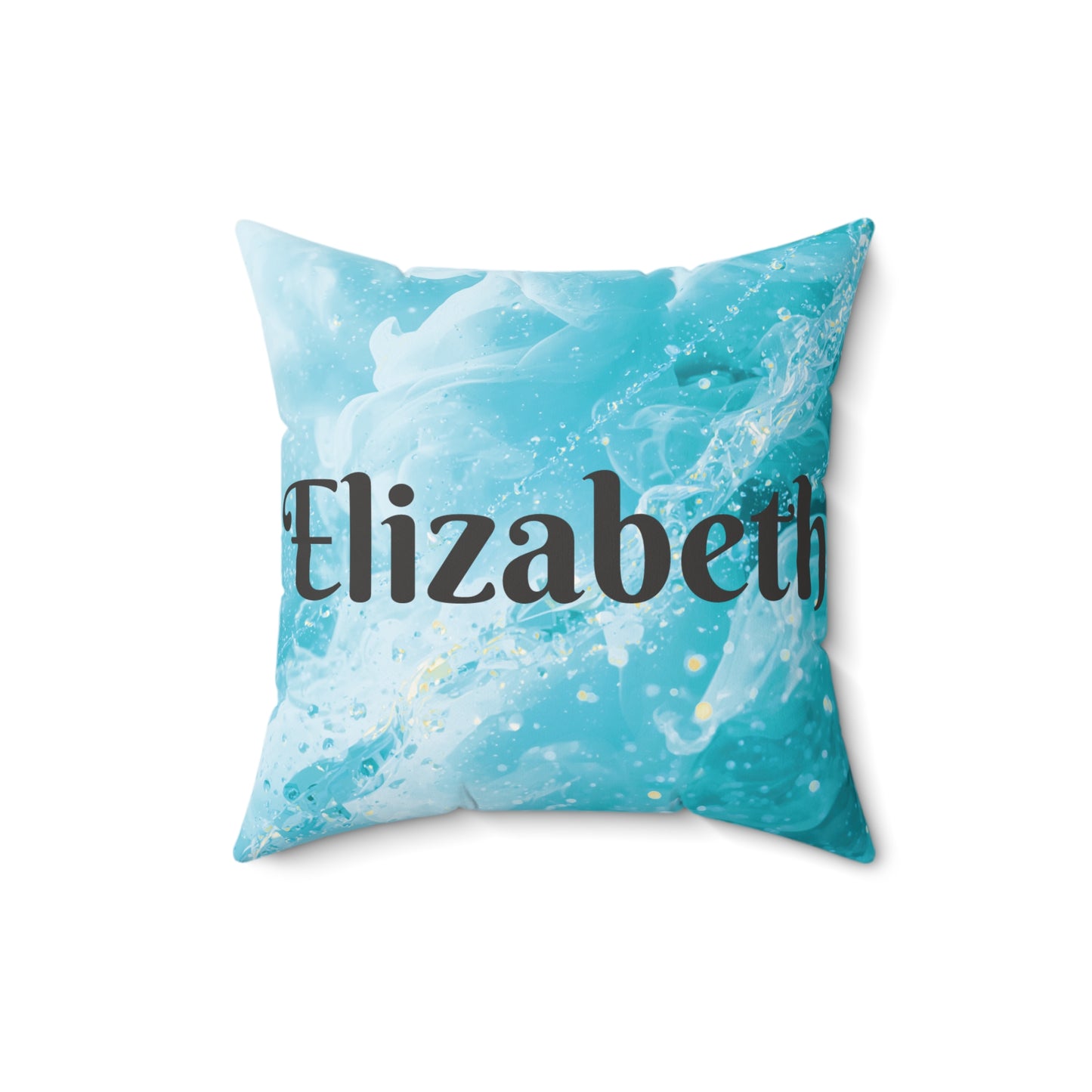 Personalized Spun Square Pillow