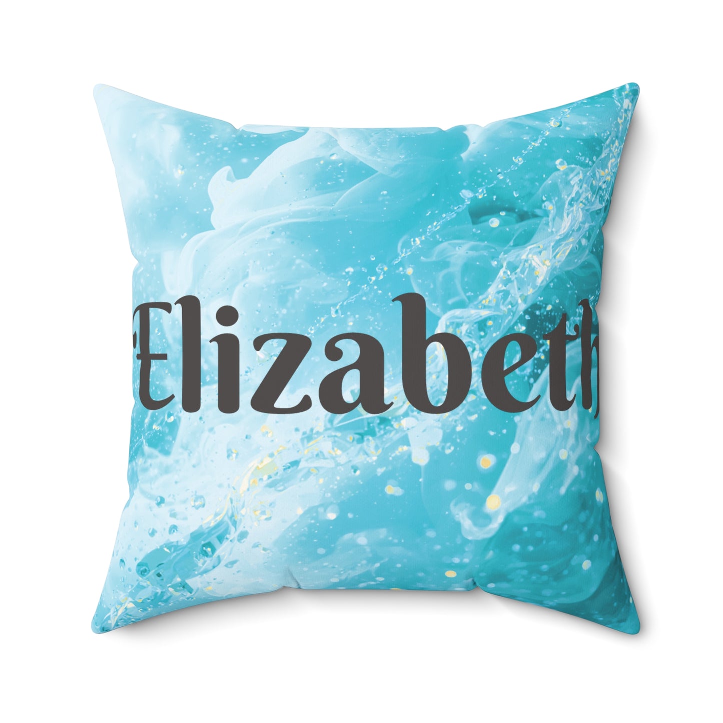 Personalized Spun Square Pillow