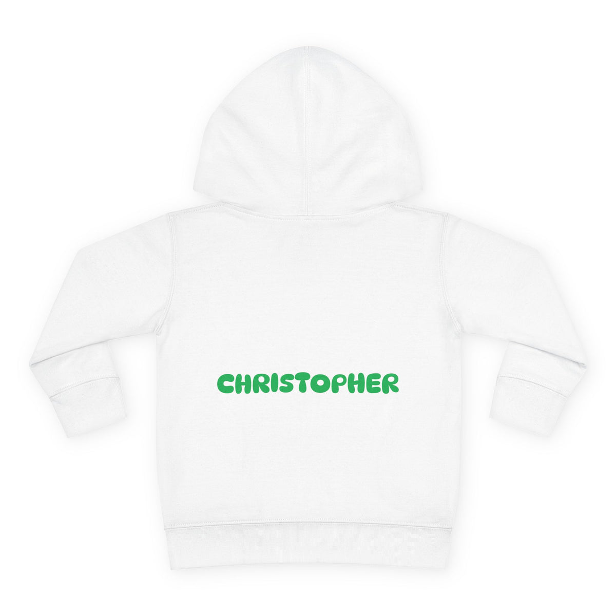 Boys Toddler Hoodie — Personalized Dino Name Collage (Custom Kids Pullover)
