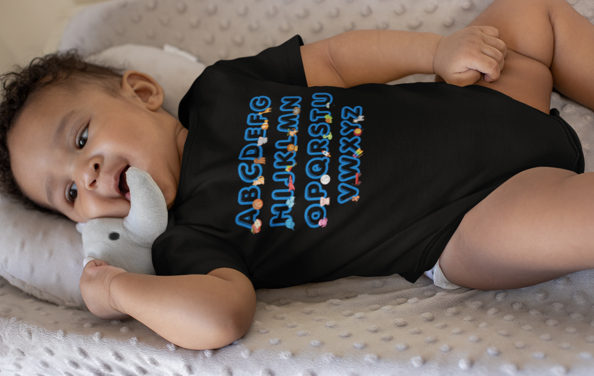 Baby Boy ABC Onesie