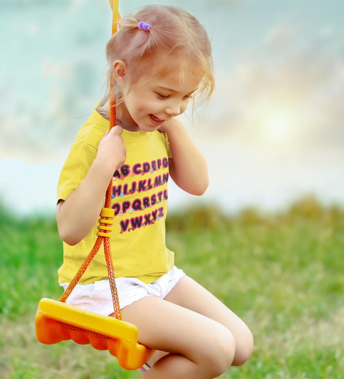 Toddler Girl - ABC Toddler Shirt